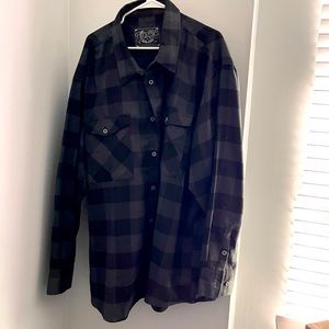 Dixxon flannel Murked Out Heritage men’s flannel size 5XL